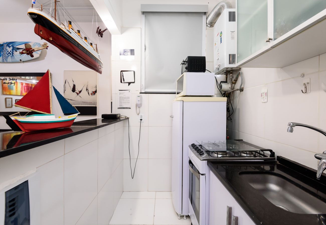 Ferienwohnung in Rio de Janeiro - Boa localização em Ipanema |50m da praia| JN505 Z2