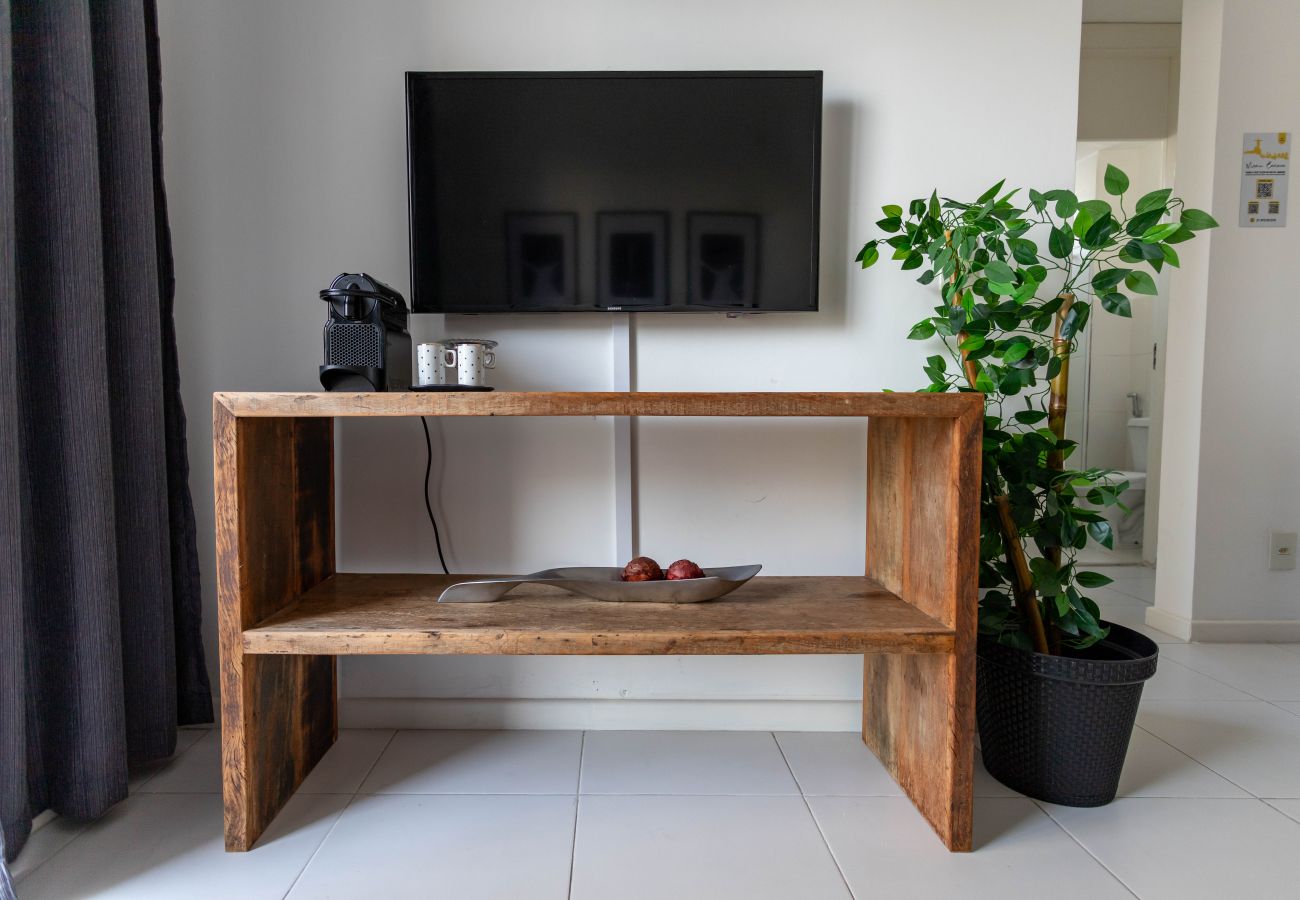 Ferienwohnung in Rio de Janeiro - Charme na Barra da Tijuca | Ótimo wifi | SA508