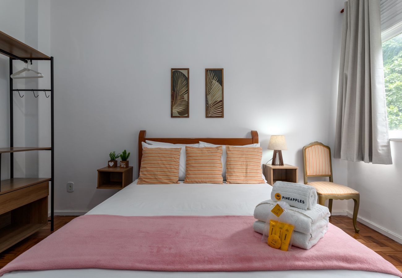 Ferienwohnung in Rio de Janeiro - Aconchego em Copa | Decoração clássica | BR911 