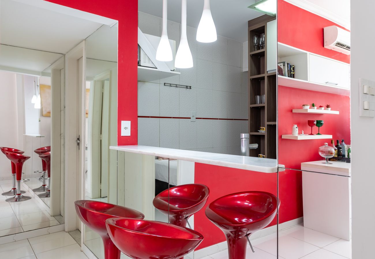 Ferienwohnung in Rio de Janeiro - Perfeito em Copacabana |Quarto confortável| BR401 