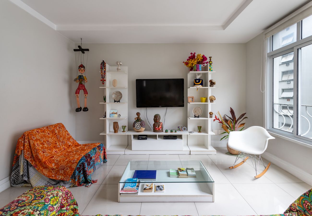 Ferienwohnung in Rio de Janeiro - Para famílias, 3 minutos da praia de Copacabana | SL501