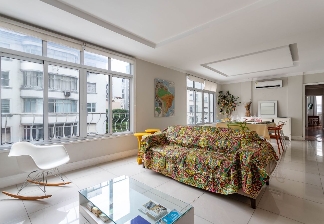 Ferienwohnung in Rio de Janeiro - Para famílias, 3 minutos da praia de Copacabana | SL501
