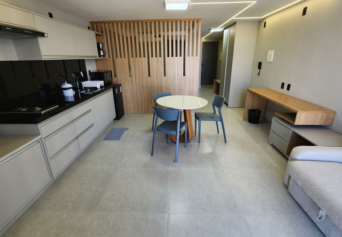 Ferienwohnung in João Pessoa - URBAN 750 TAMBAU Flat | Studio Deluxe Queen Bed