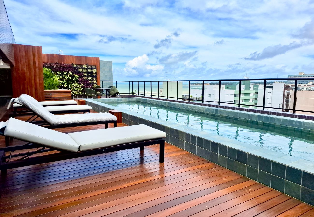 Ferienwohnung in João Pessoa - Oceânica Cabo Branco | Clássico Retrô & Conforto