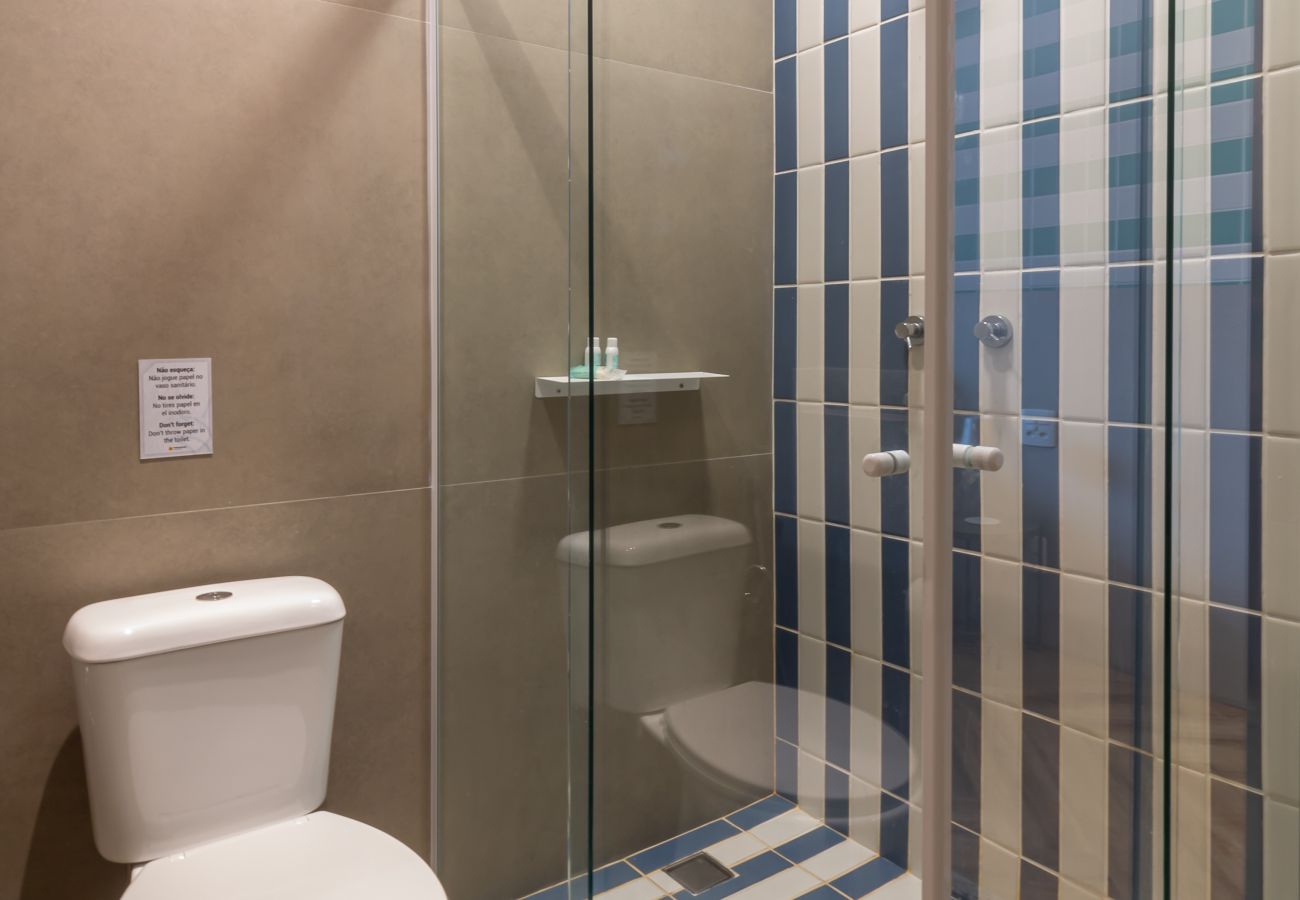 Ferienwohnung in Rio de Janeiro - Vista para o Mar e Varanda com Banheira  | Q4