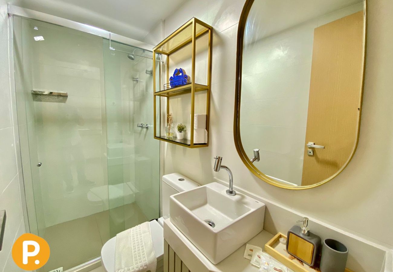 Ferienwohnung in João Pessoa - Oceânica Cabo Branco | Conforto, Praia 