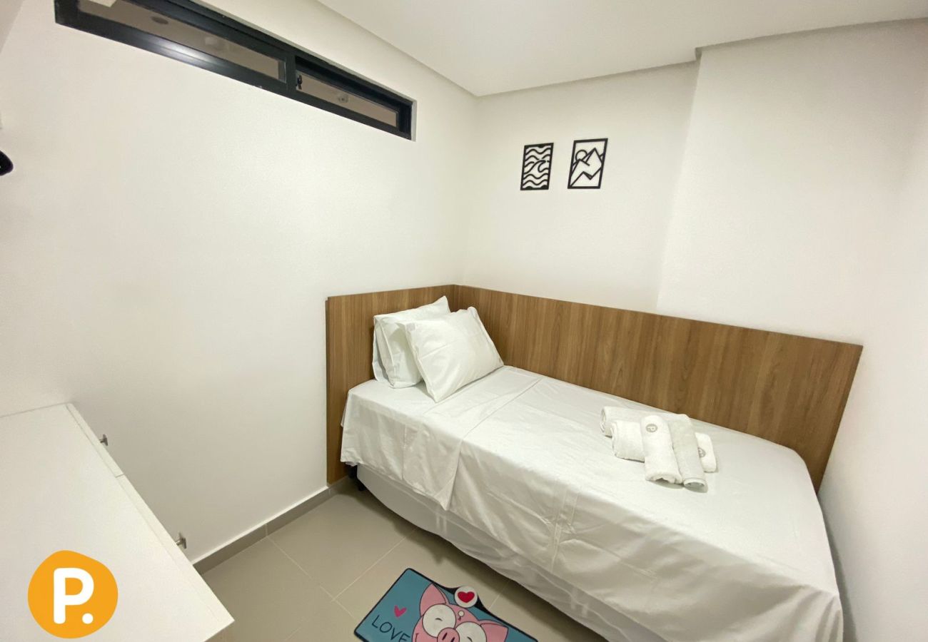 Ferienwohnung in João Pessoa - Oceânica Cabo Branco | Conforto, Praia 