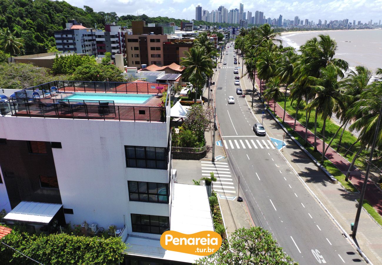 Ferienwohnung in João Pessoa - APARTAMENTO 65M2 – VARANDA COM VISTA FRENTE MAR  