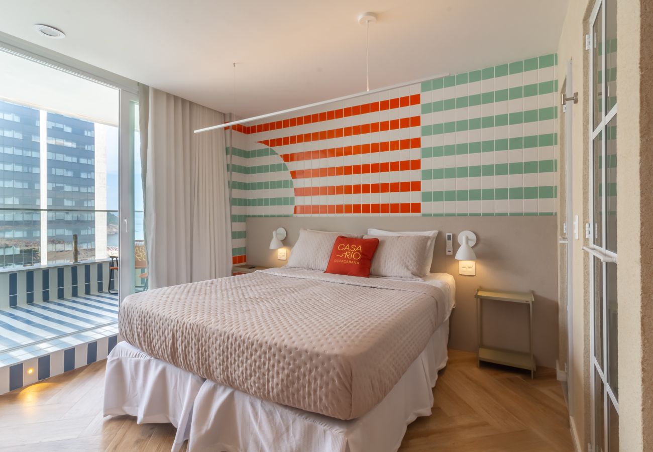 Ferienwohnung in Rio de Janeiro - Vista para o Mar e Varanda com Banheira | Q23
