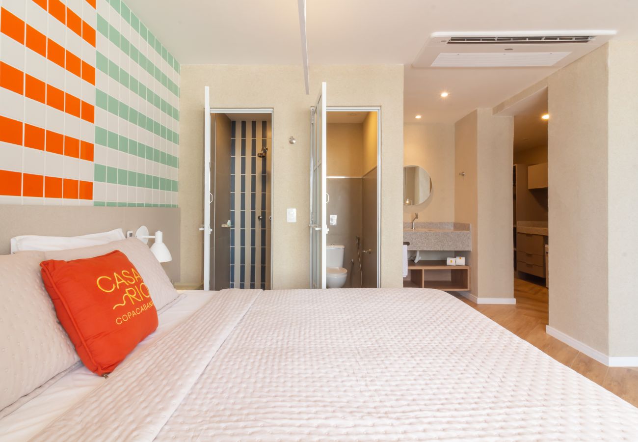 Ferienwohnung in Rio de Janeiro - Vista para o Mar e Varanda com Banheira | Q23