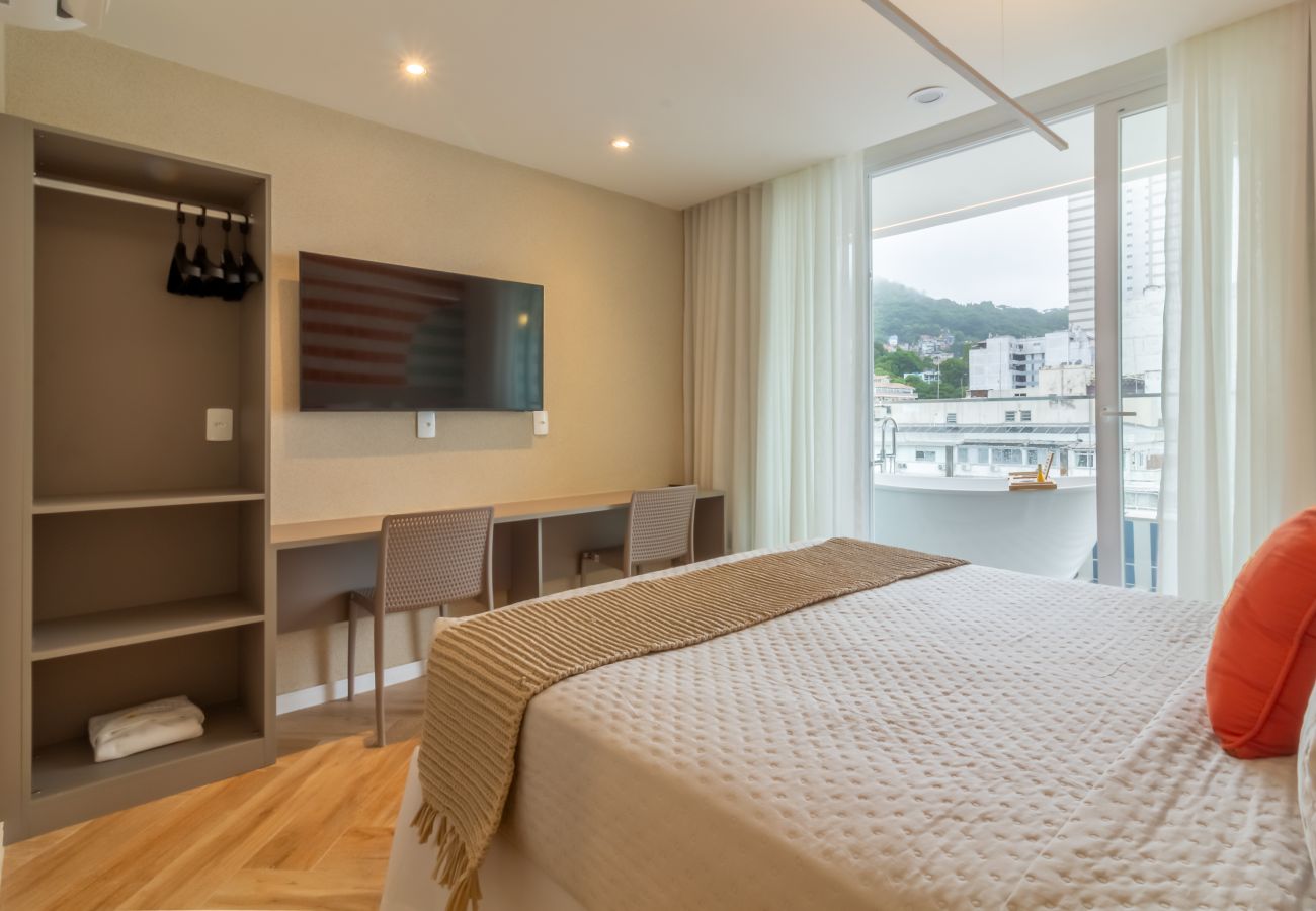 Ferienwohnung in Rio de Janeiro - Vista para o Mar e Varanda com Banheira | Q20