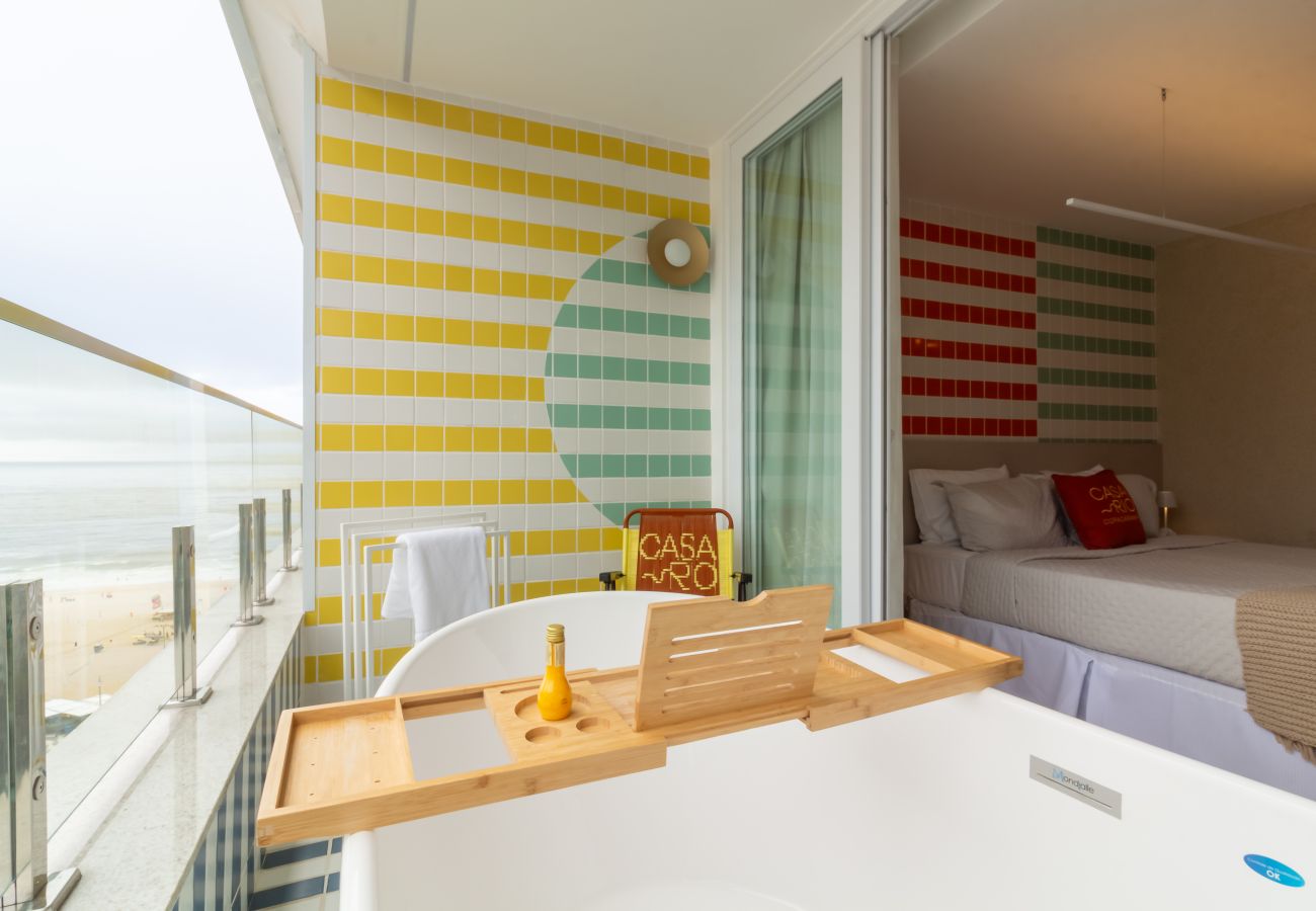 Ferienwohnung in Rio de Janeiro - Vista para o Mar e Varanda com Banheira | Q18