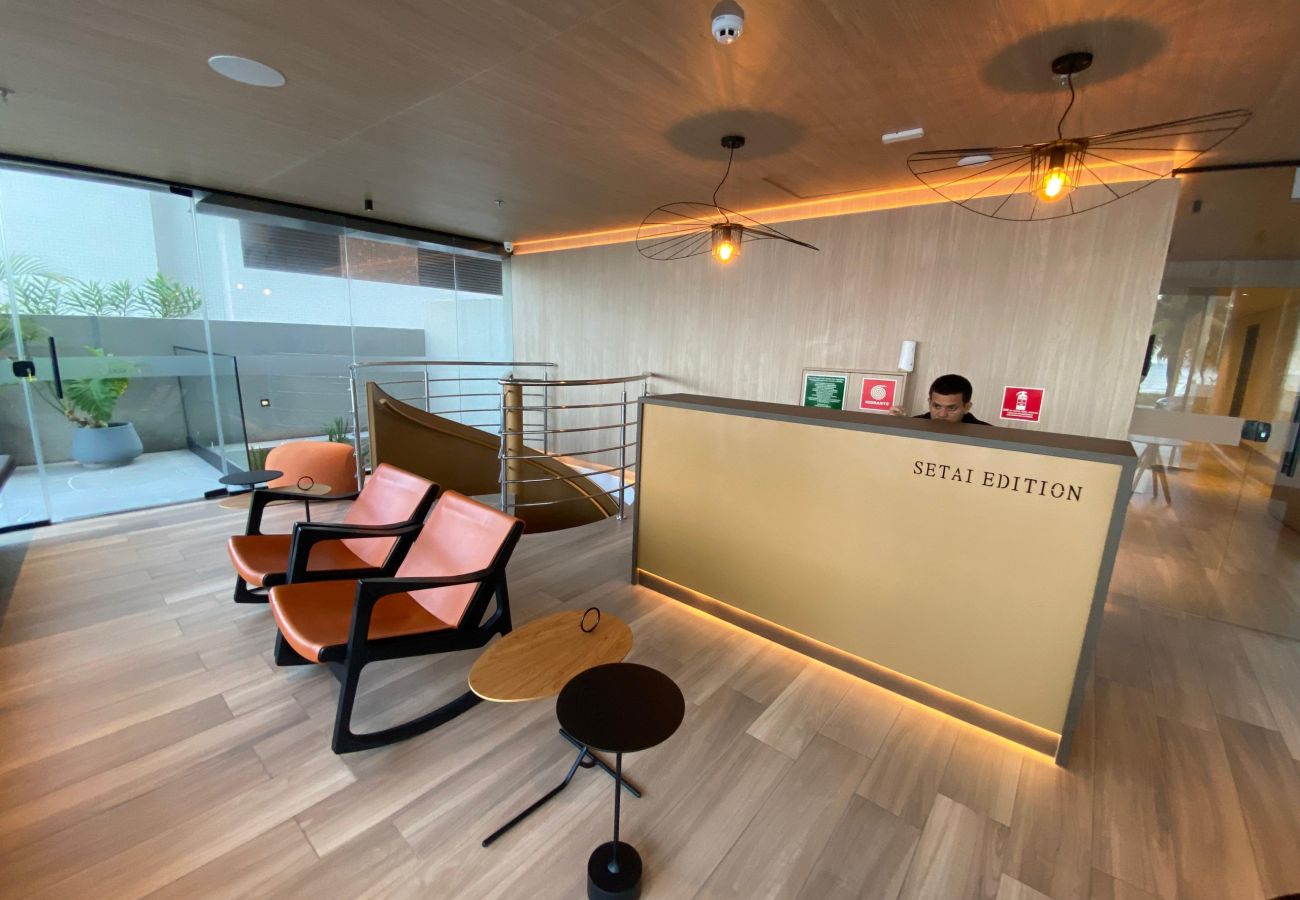 Ferienwohnung in João Pessoa - Setai Edition - Vista Lateral Mar