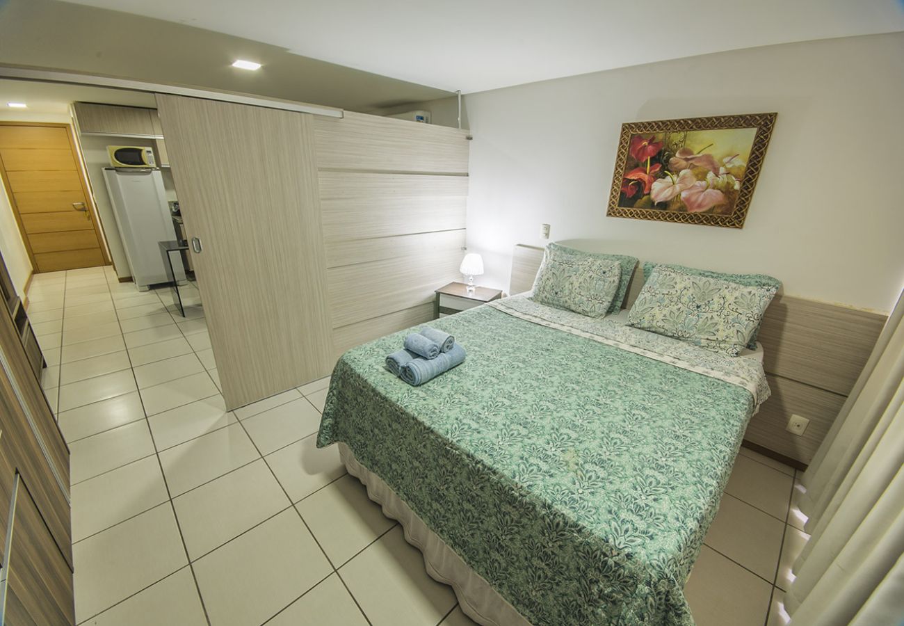 Apartment in João Pessoa - ATLÂNTICO SUL flat | Piscina, Beira-Mar, Praia, Wifi.