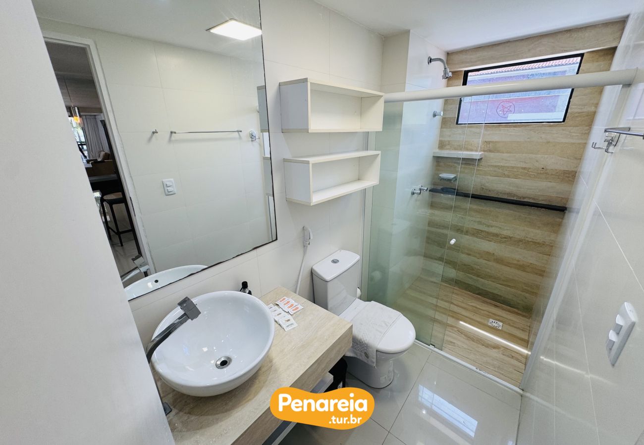 Apartment in João Pessoa - APARTAMENTO 65M2 – VARANDA COM VISTA FRENTE MAR  