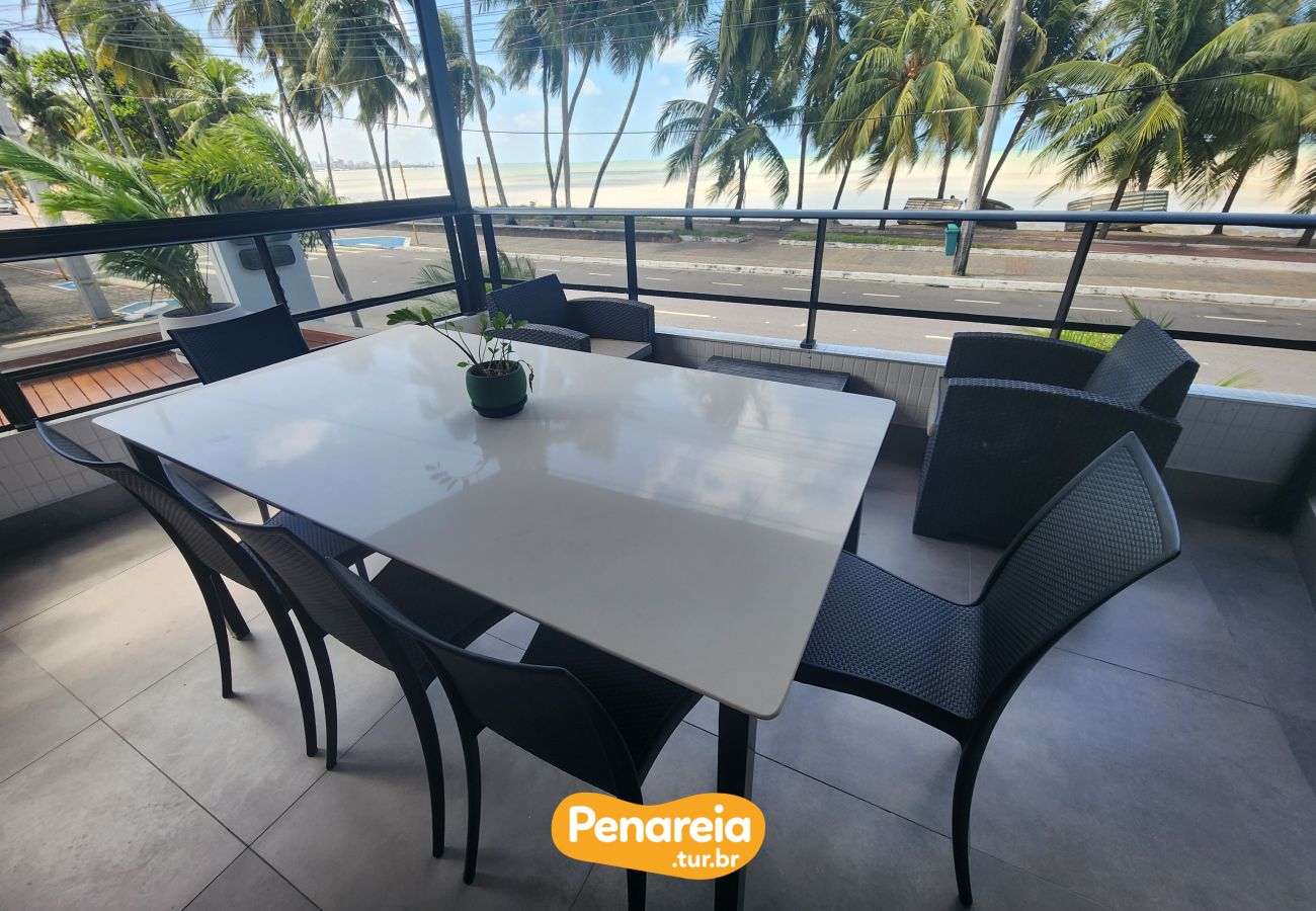 Apartment in João Pessoa - APARTAMENTO 65M2 – VARANDA COM VISTA FRENTE MAR  