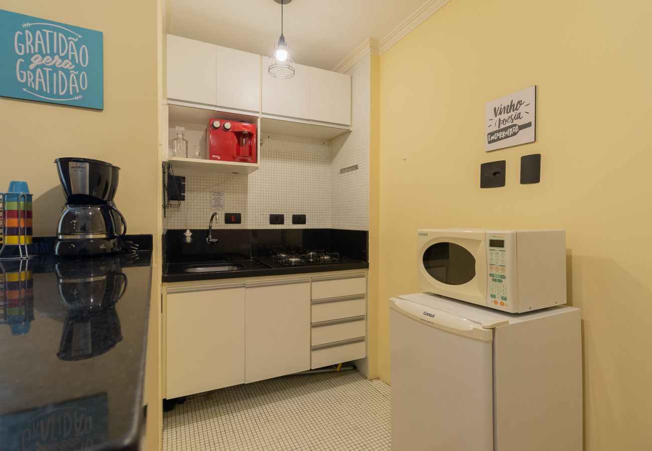 Studio in São Paulo - Studio with Balcony  | SP-AN606