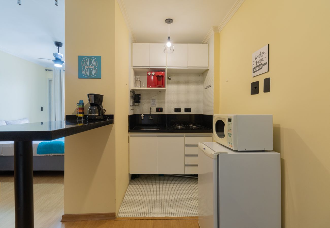 Studio in São Paulo - Studio with Balcony  | SP-AN606