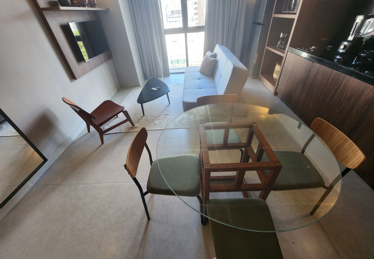 Apartment in João Pessoa - URBAN 750 TAMBAU Flat | Deluxe Studio Queen Bed