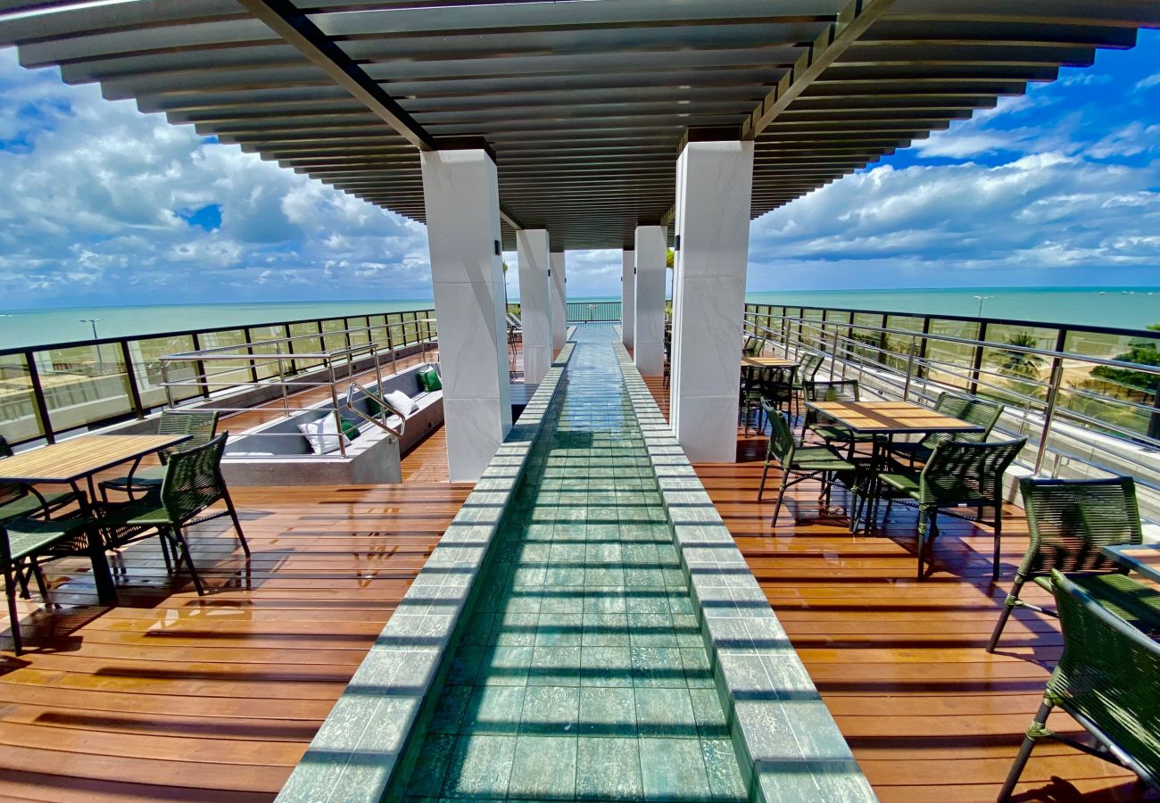 Apartment in João Pessoa - ARPOAR | Apart-Hotel Luxo - VISTA LATERAL MAR