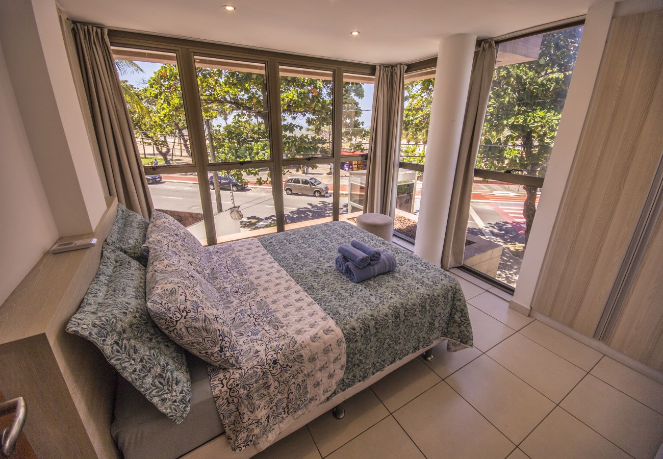Apartamento en João Pessoa - Luxor Cabo Branco|Vista Mar e Piscina,Praia,Wi-Fi