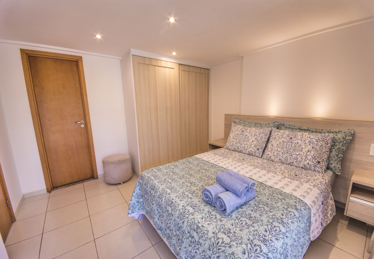 Apartamento en João Pessoa - Luxor Cabo Branco|Vista Mar e Piscina,Praia,Wi-Fi