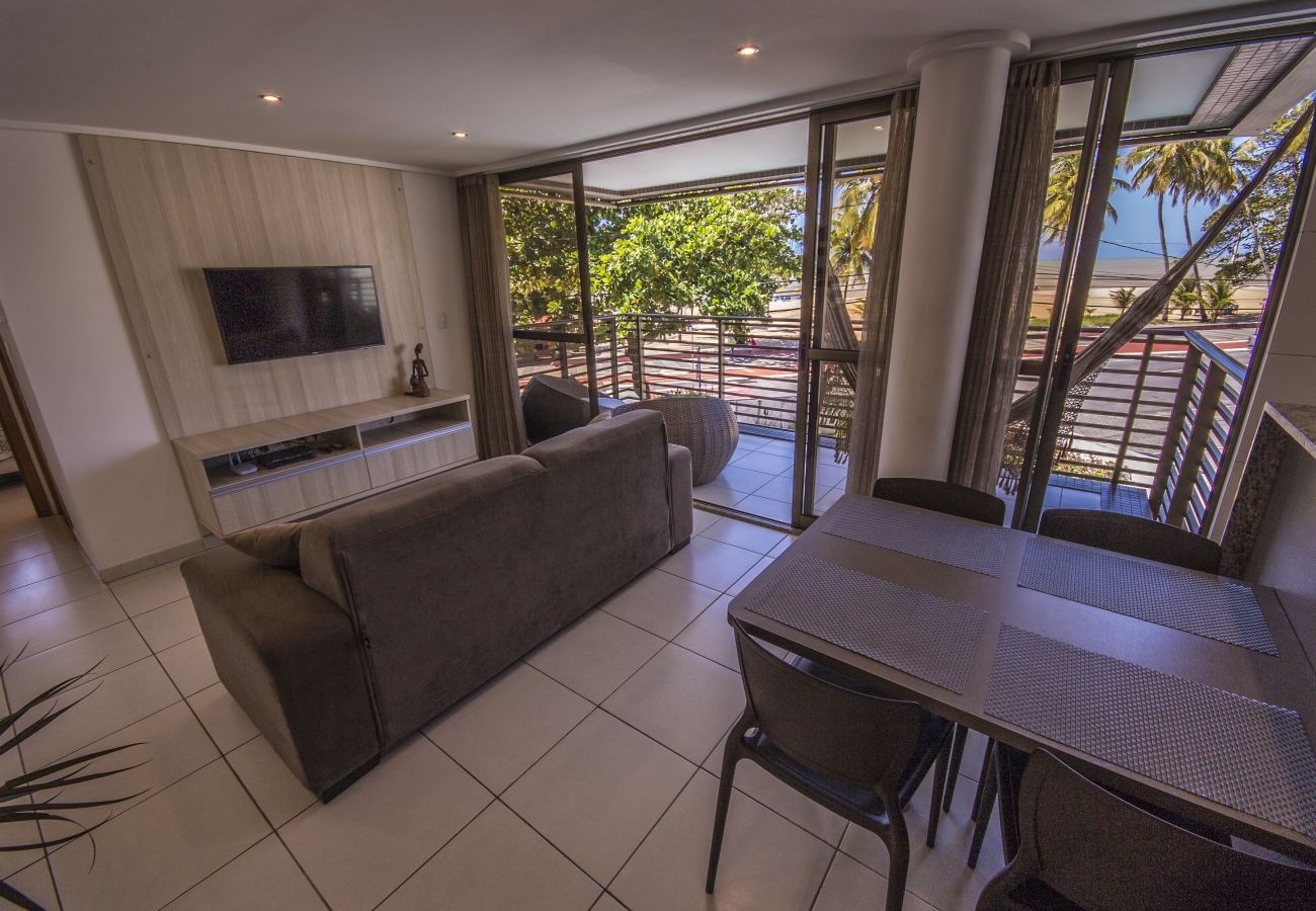 Apartamento en João Pessoa - Luxor Cabo Branco|Vista Mar e Piscina,Praia,Wi-Fi