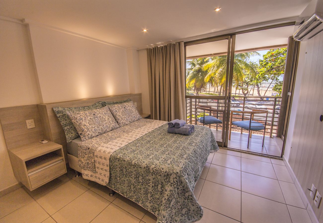 Apartamento en João Pessoa - Luxor Cabo Branco|Vista Mar e Piscina,Praia,Wi-Fi