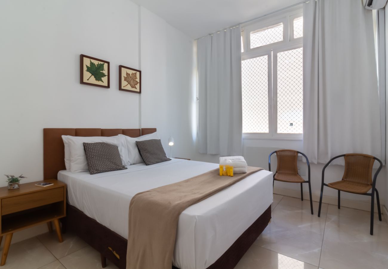 Apartamento en Rio de Janeiro - Piso en Copacabana a 4 minutos de la playa | SF704 