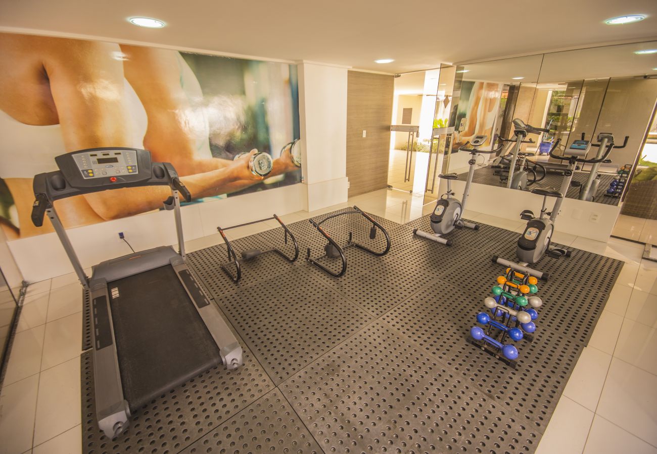 Apartamento en João Pessoa - Luxor Cabo Branco|Vista Mar e Piscina,Mar,Wi-Fi