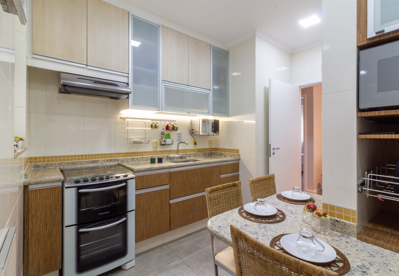 Apartamento en Rio de Janeiro - Vista al mar, a 2 minutos de la playa | FMS502