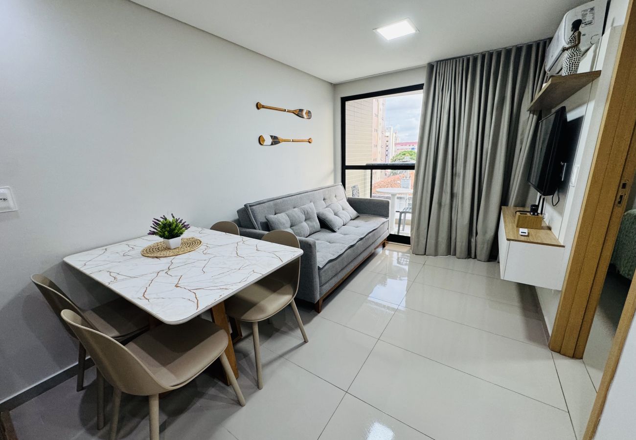 Apartamento en João Pessoa - Oceânica Cabo Branco | Luxo & Conforto