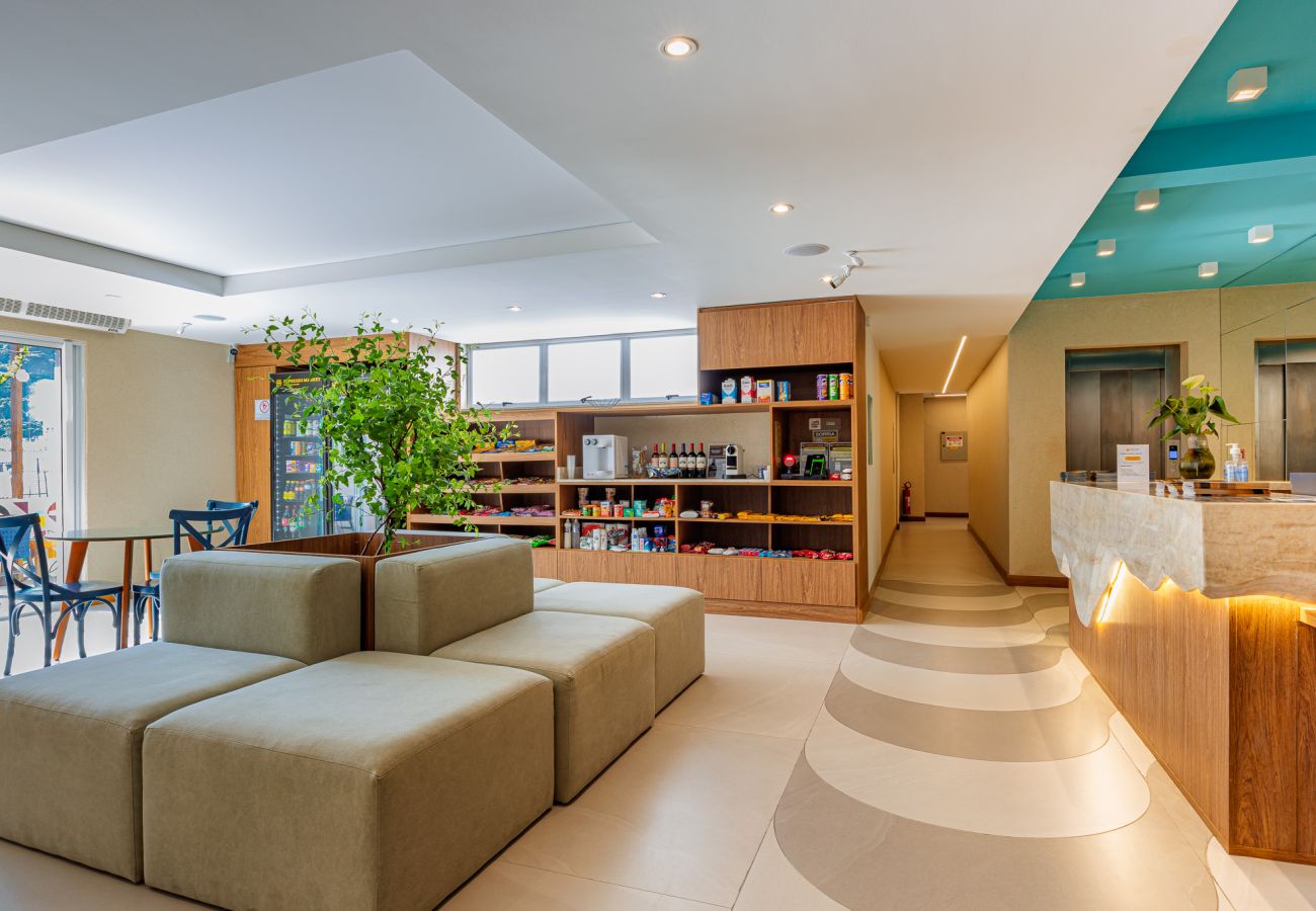 Apartamento en Rio de Janeiro - Vista al mar y balc&amp;oacute;n con ba&amp;ntilde;era | Q20