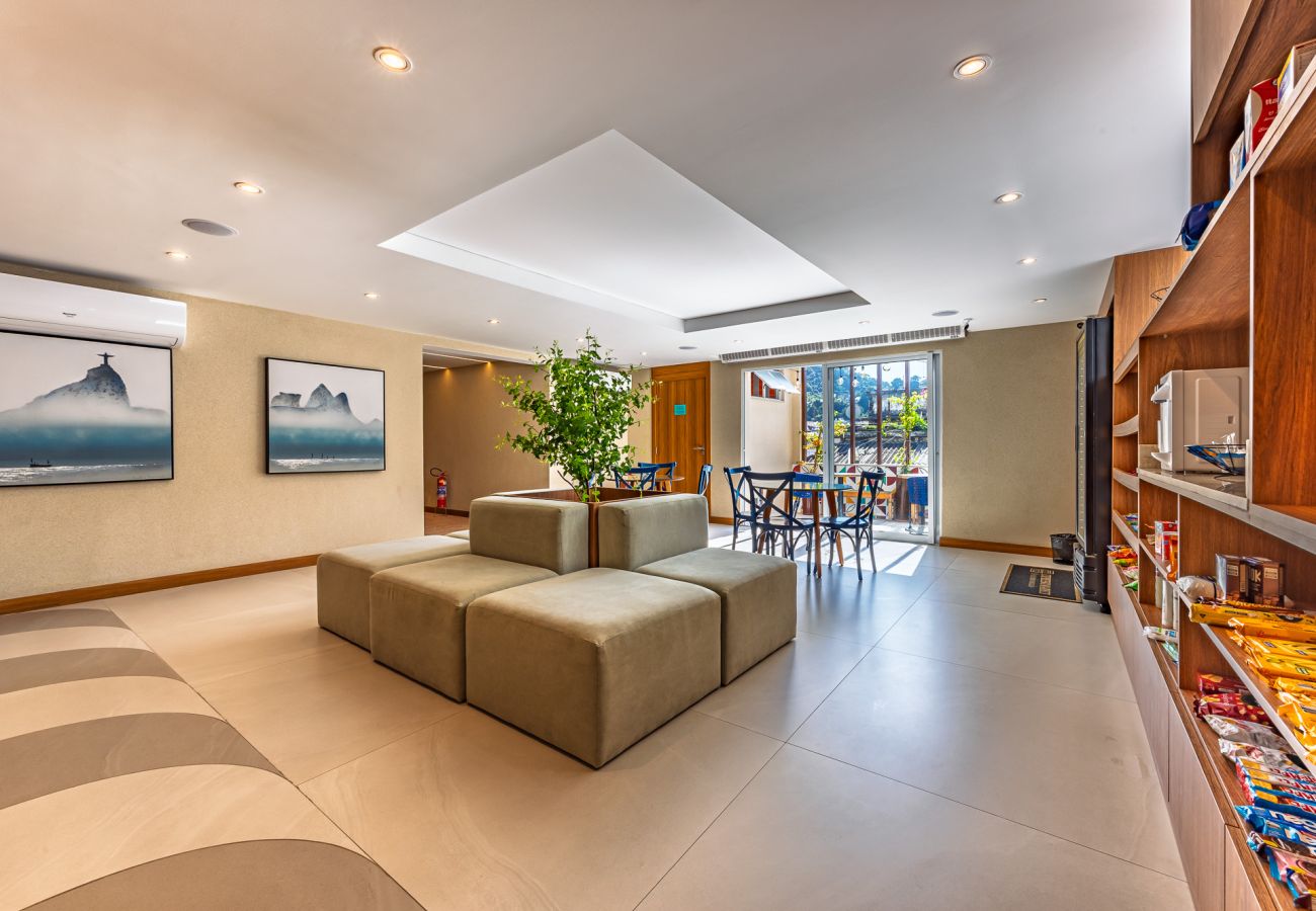 Apartamento en Rio de Janeiro - Vista al mar y balc&amp;oacute;n con ba&amp;ntilde;era | Q20