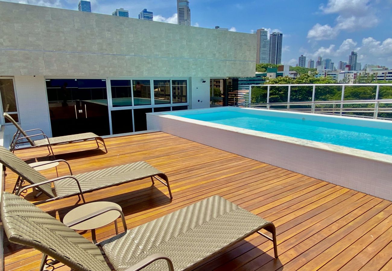 Apartamento en João Pessoa - Puerto Ventura - Cabo Branco  By Penareia.tur.br