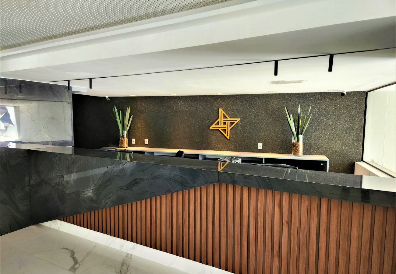 Apartamento en João Pessoa - ARPOAR | Apart-Hotel Luxo - VISTA LATERAL MAR