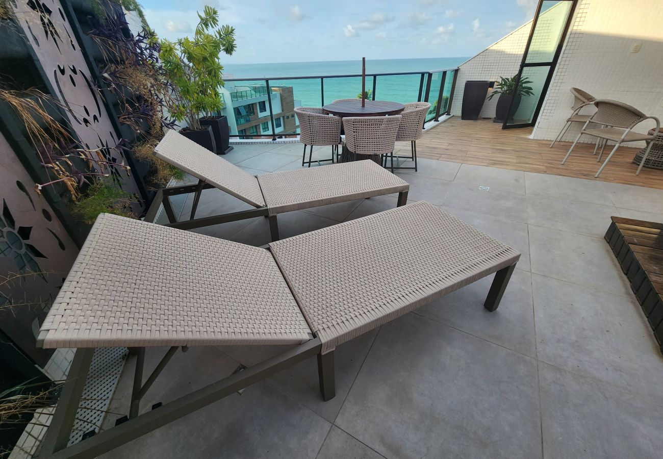 Apartamento en João Pessoa - Luxor Paulo Miranda | Cobertura Vista Mar, Jacuzzi