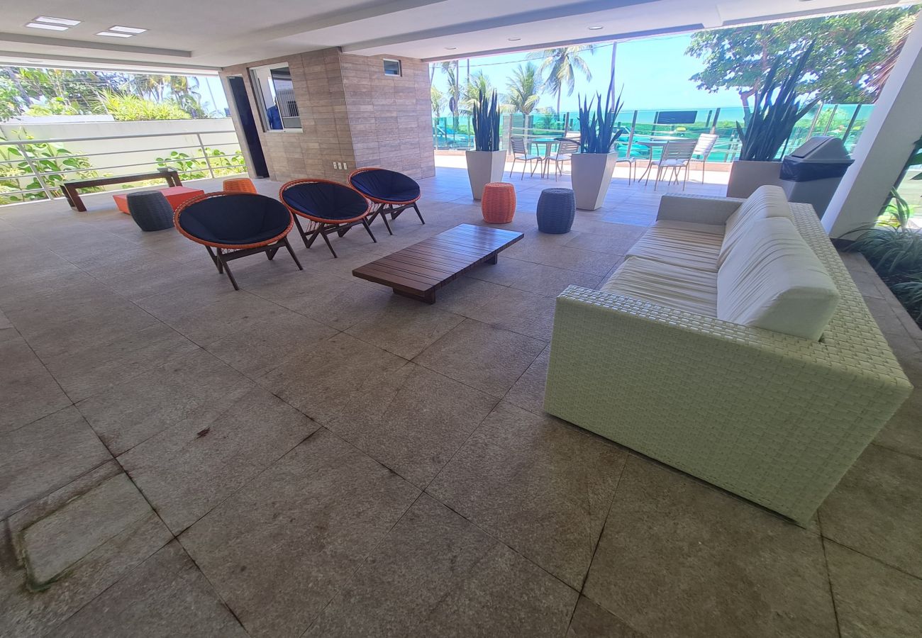 Apartamento en João Pessoa - JARDINS DO ATLANTICO | Cabo Branco,Wi-Fi,Beira-Mar.