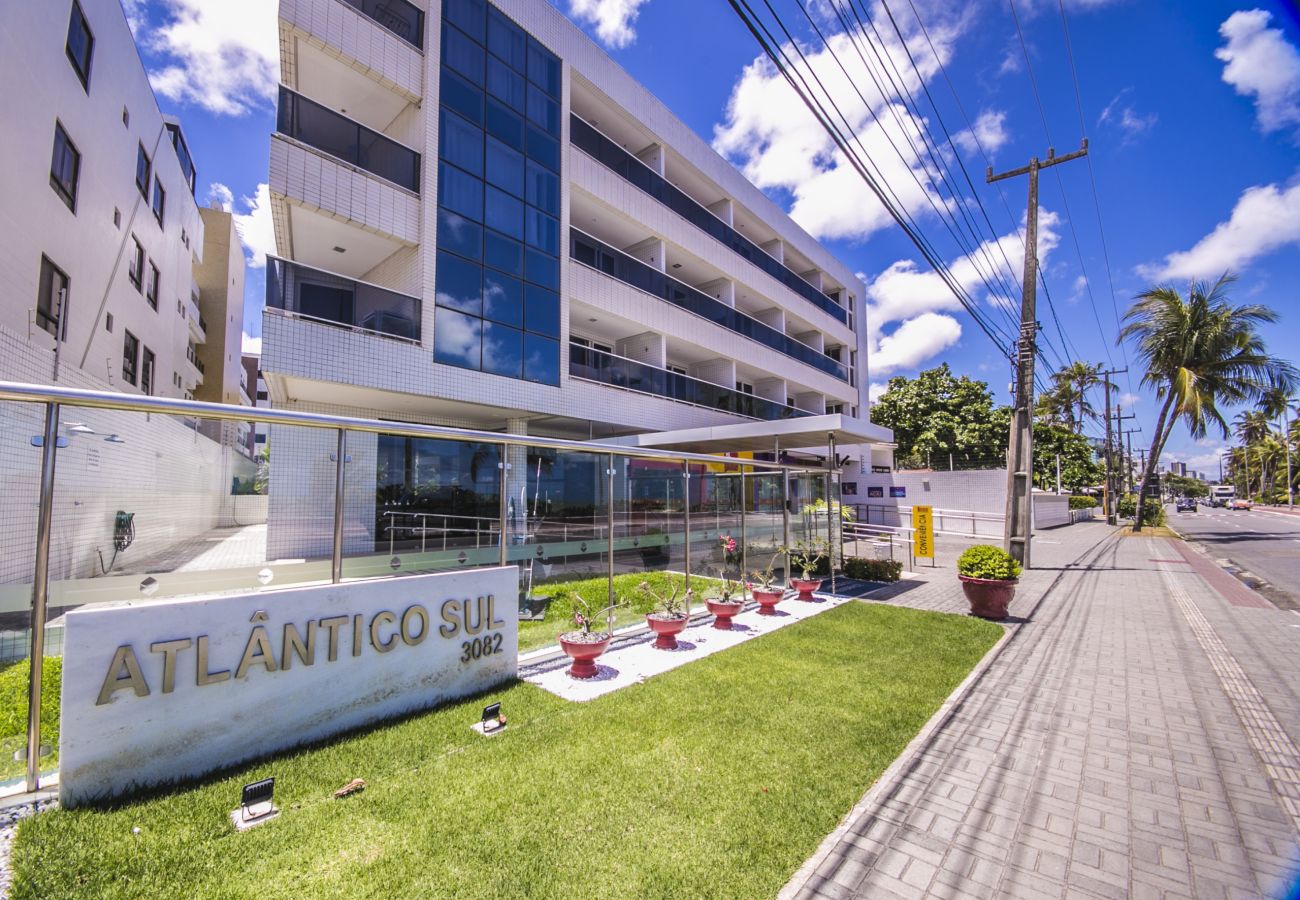 Apartamento en João Pessoa - Atlântico sul - Flat beira mar