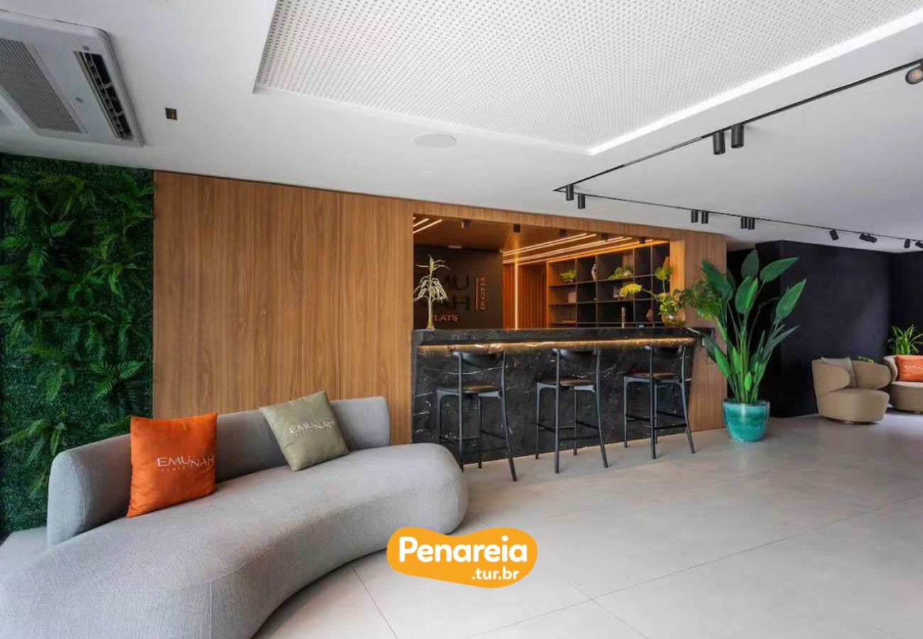Apartamento en Cabedelo - EMUNAH FLATS | Ponta de Campina, Deluxe #704