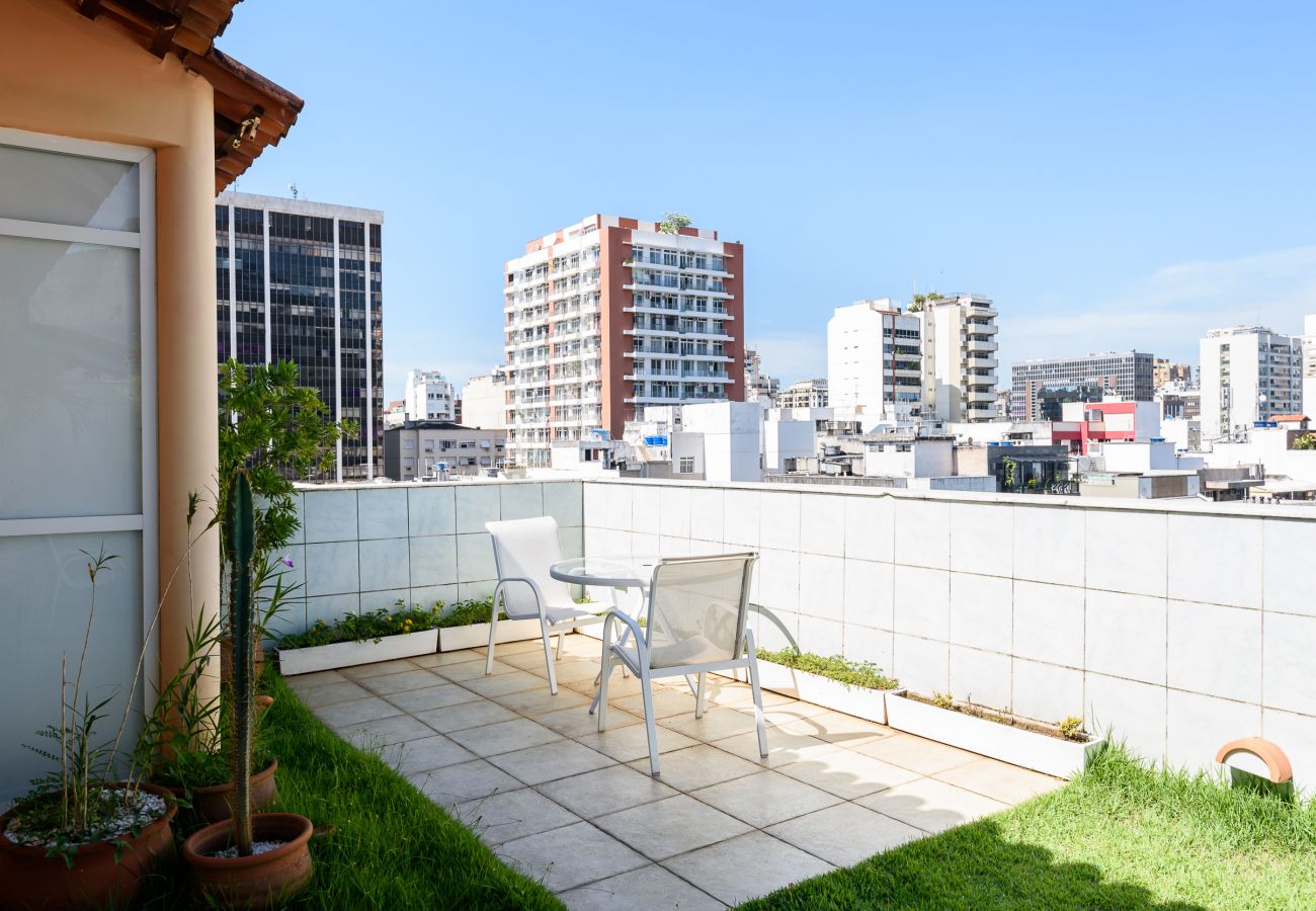 Appartement à Rio de Janeiro - Cobertura em Ipanema |Vista p/ o Cristo| MQC502 