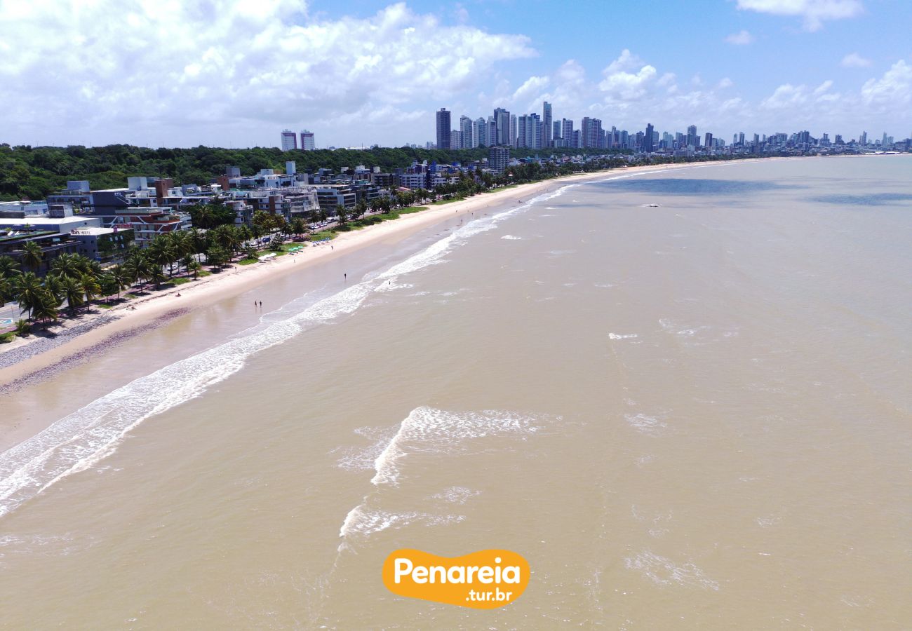 Appartement à João Pessoa - APARTAMENTO 65M2 – VARANDA COM VISTA FRENTE MAR  