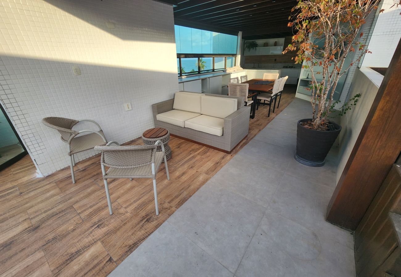 Appartement à João Pessoa - Luxor Paulo Miranda | Cobertura Vista Mar, Jacuzzi