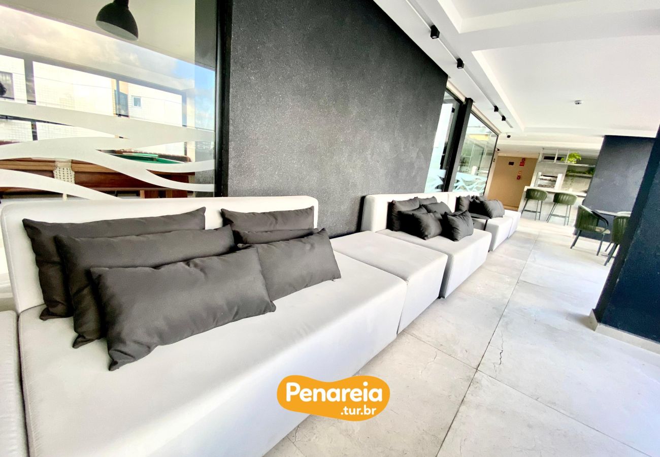Appartement à João Pessoa - Oceânica Cabo Branco | Luxo e bem estar