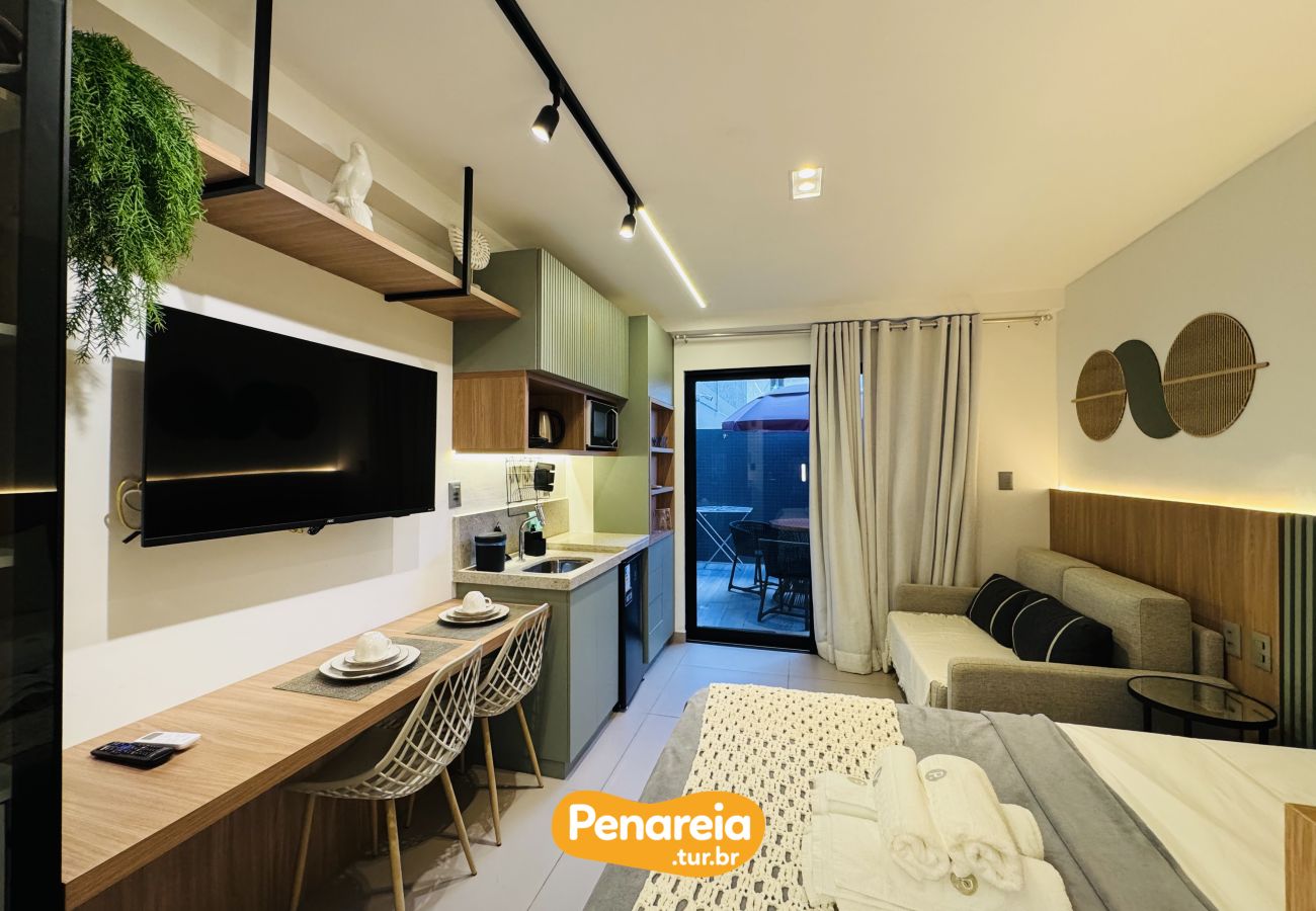 Appartement à João Pessoa - Beach Haus | Studio com Varanda