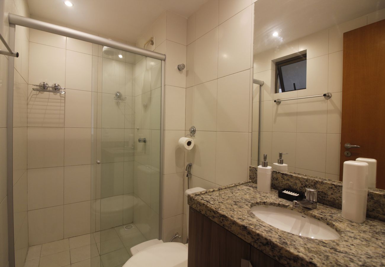 Appartamento a João Pessoa - Luxor Cabo Branco|Vista Mar e Piscina,Wi-Fi,Praia