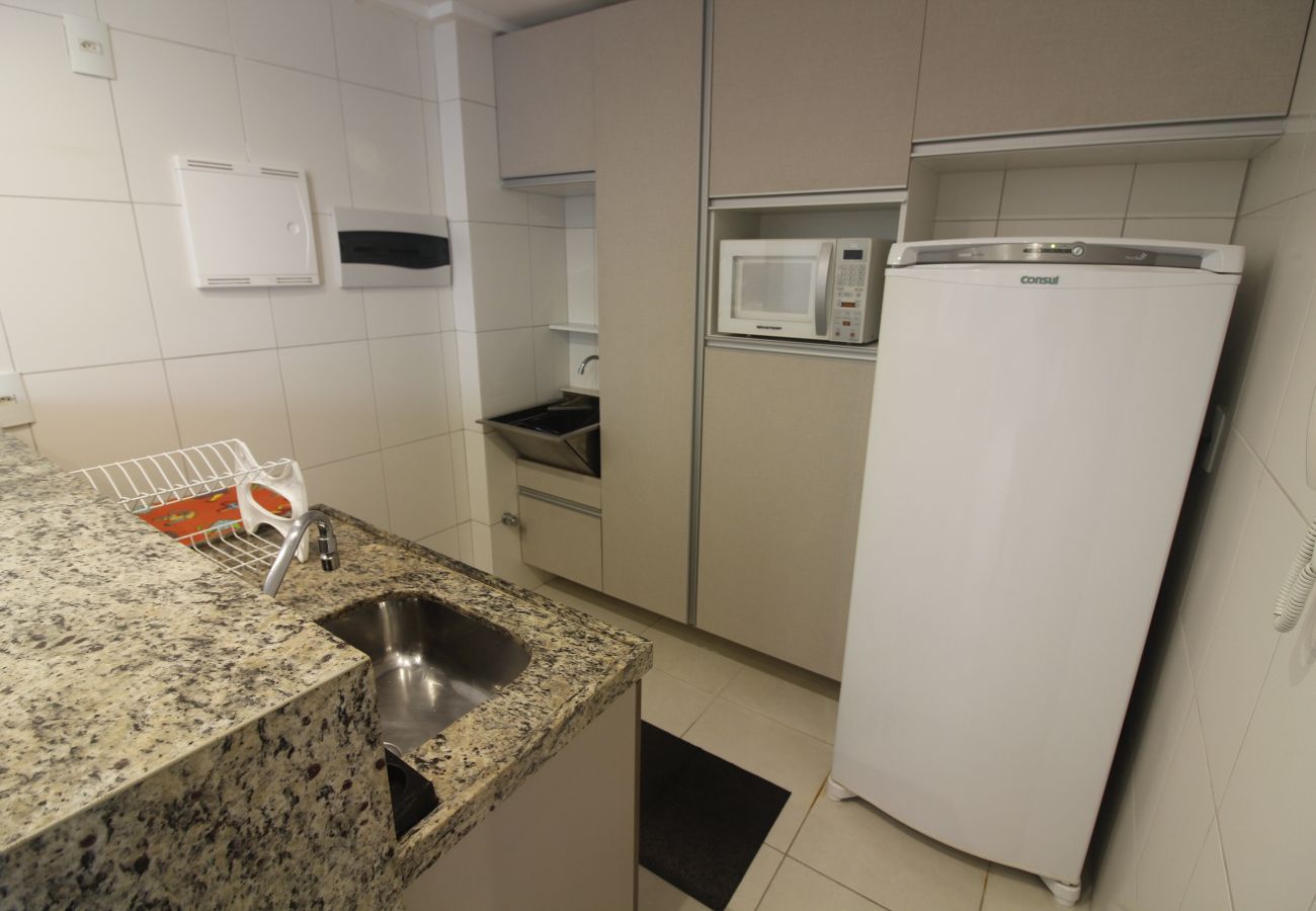 Appartamento a João Pessoa - Luxor Cabo Branco|Vista Mar e Piscina,Wi-Fi,Praia