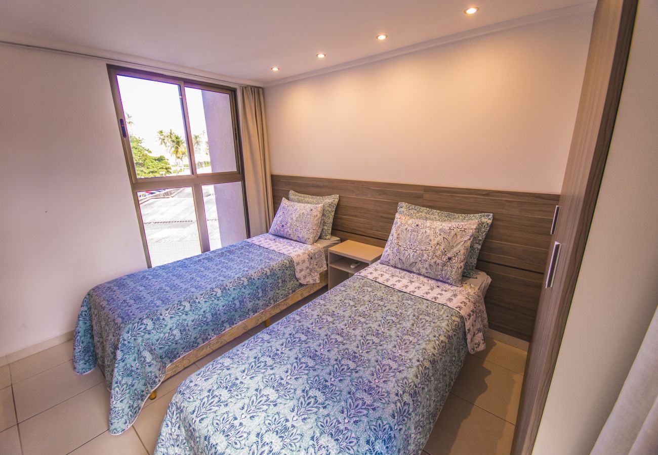 Appartamento a João Pessoa - Luxor Cabo Branco|Vista Mar e Piscina,Wi-Fi,Praia
