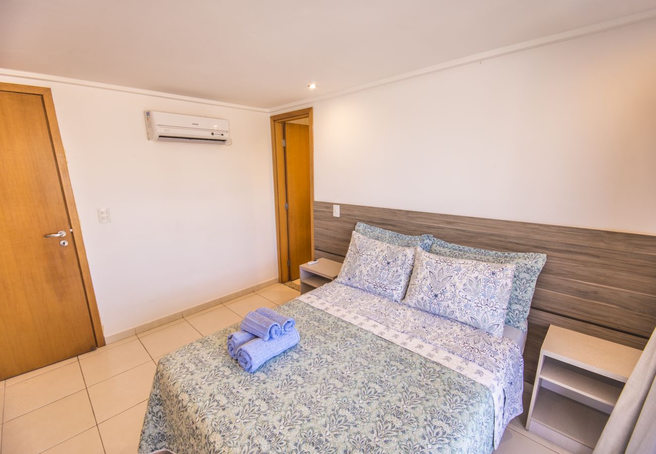 Appartamento a João Pessoa - Luxor Cabo Branco|Vista Mar e Piscina,Wi-Fi,Praia