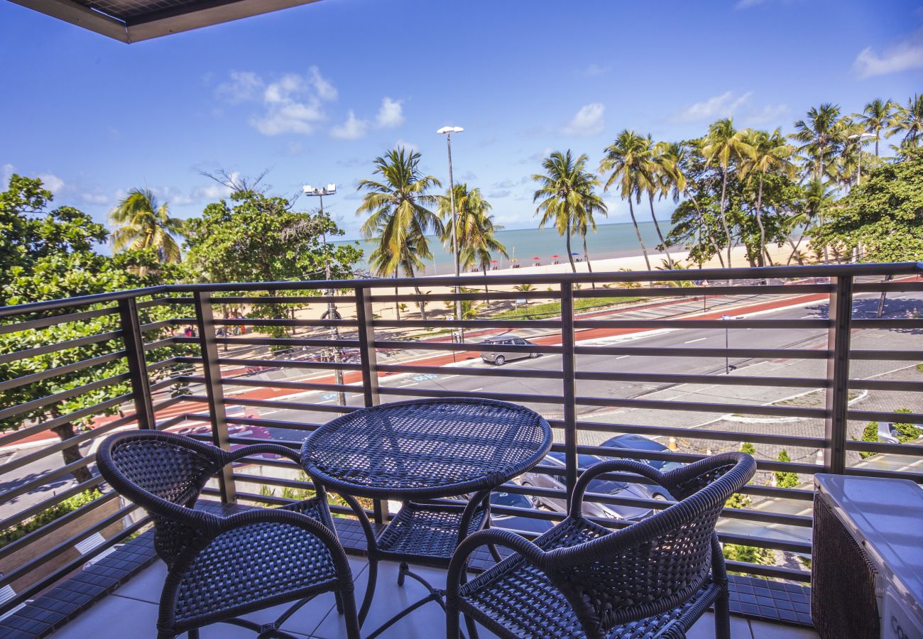 Appartamento a João Pessoa - Luxor Cabo Branco|Vista Mar e Piscina,Wi-Fi,Praia